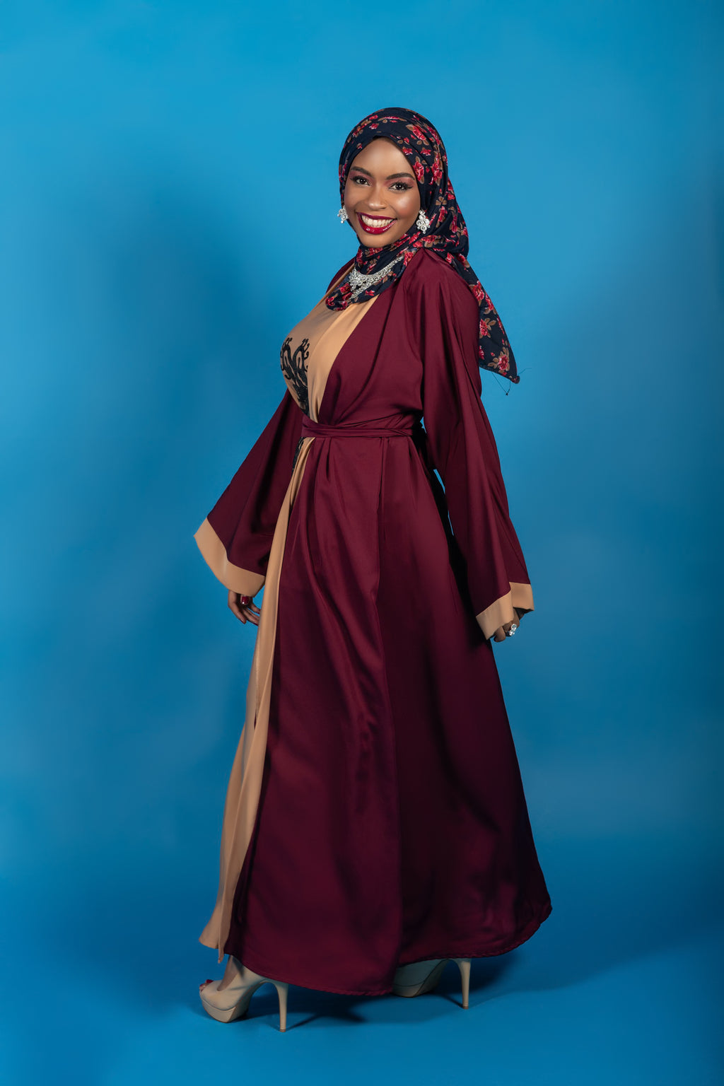 Hafsa 2-in-1 Abaya