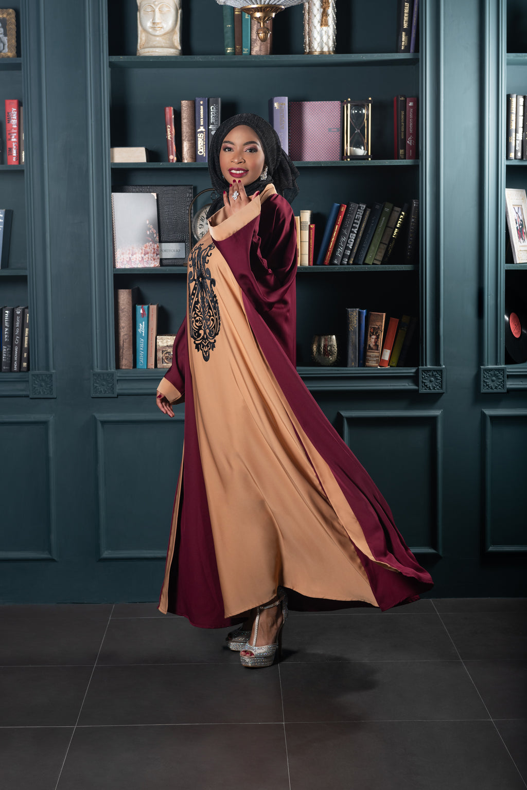 Hafsa 2-in-1 Abaya